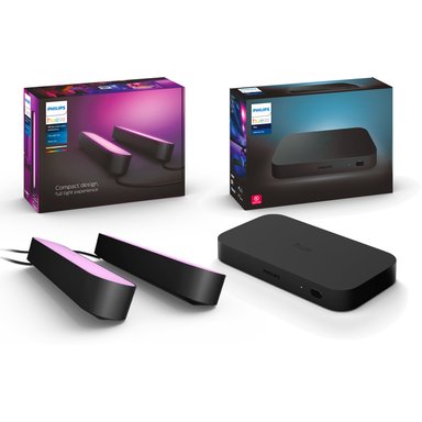 PACK PHILIPS HUE SYNC BOX + LAMPARAS HUE PLAY DOBLE - 1