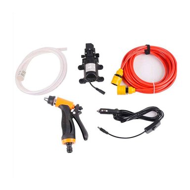 BOMBA AGUA HIDROLAVADORA PARA AUTO 12V CON ACCESORIOS - 2