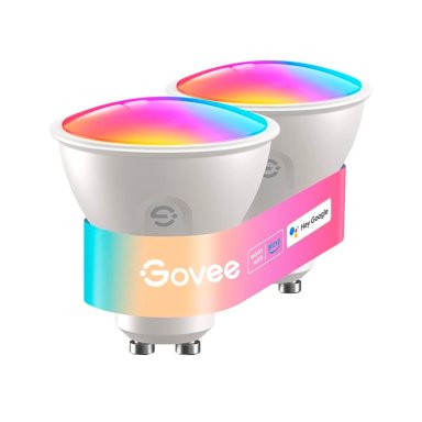 SET DE 2X GOVEE H600D AMPOLLETAS WIFI SMART GU10 RGBWW - 1
