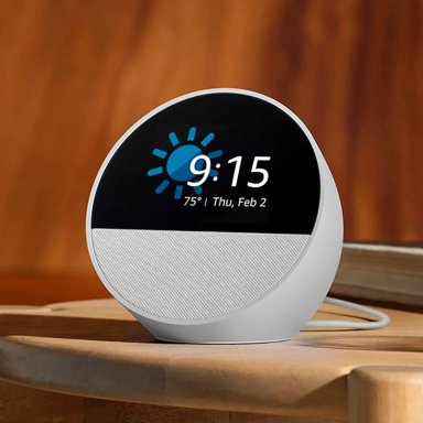 ALEXA ECHO SPOT AMAZON 2024 WHITE - 2