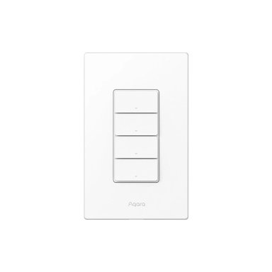 INTERRUPTOR DE LUZ H2 US 4 BOTONES Y 3 CANALES AQARA - 2