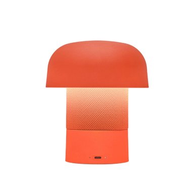 LAMPARA PORTATIL SENSA PLAY MINI CON PARLANTE JBL KOODUU ORANGE - 4