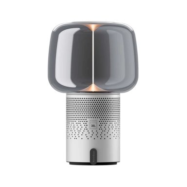 LAMPARA SERENA PLAY CON PARLANTE JBL KOODUU FROSTED SILVER - 1