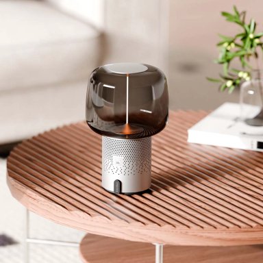 LAMPARA SERENA PLAY CON PARLANTE JBL KOODUU FROSTED SILVER - 4