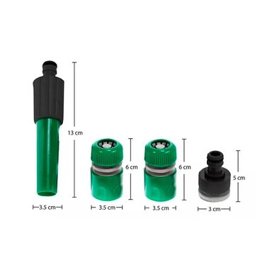 MANGUERA PVC JARDIN MALLA REFORZADA 1/2 20 METROS - 5