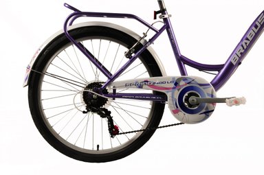 BICICLETA BRABUS SPRING ARO 24 VIOLETA - 4
