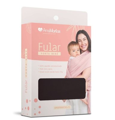 FULAR PORTABEBE NEGRO - 1