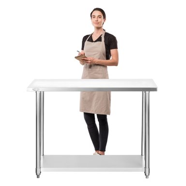 MESON CENTRAL 150X60X85 CM ACERO INOXIDABLE - 2