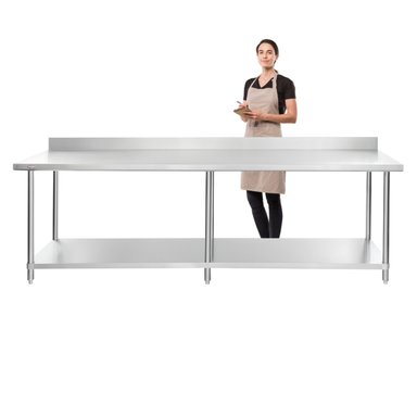 MESON MURAL PROCHEF 240X60X85 CM ACERO INOXIDABLE - 2