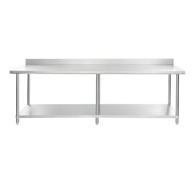 MESON MURAL PROCHEF 240X60X85 CM ACERO INOXIDABLE - 7