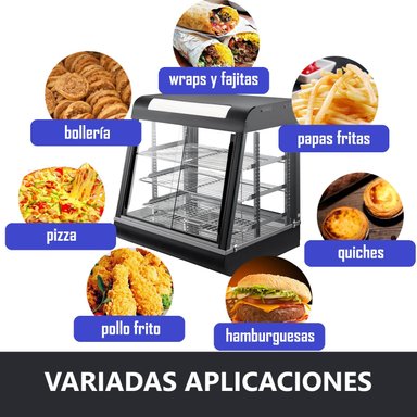 VITRINA PROCHEF 66 CM CALOR AUTOSERVICIO 100L - 5