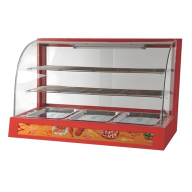VITRINA PROCHEF 95 CM MANTENEDORA CALOR 130L - 1