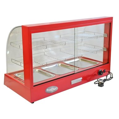 VITRINA PROCHEF 95 CM MANTENEDORA CALOR 130L - 4