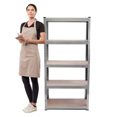 ESTANTE ACERO GALVANIZADO 70X30X150 CM. CAP 875 KG - 2