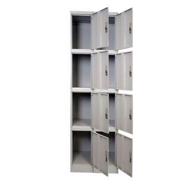 LOCKER PROCHEF ACERO 8 PUERTAS GRIS CASILLERO METALICO 2 CUERPOS - 7