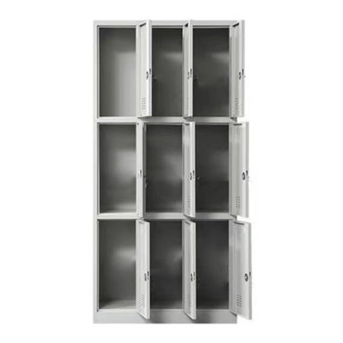 LOCKER CASILLERO METALICO 3 CUERPOS 9 PUERTAS - 7