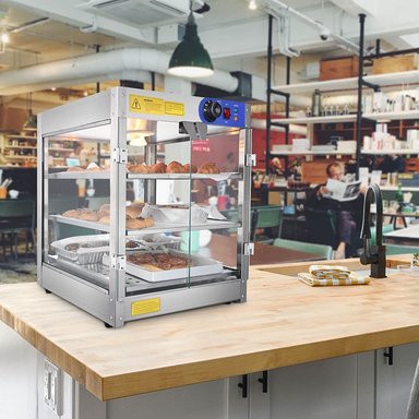 VITRINA PROCHEF MANTENEDORA CALOR HASTA 85°C - 8