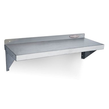 REPISA MURAL LISA 60X30 CM ACERO INOXIDABLE WS-600 - 1