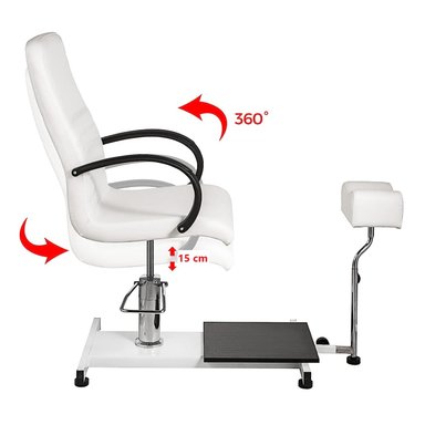 ESTACION DE PEDICURE PROCHEF 62 CM X 68 CM CON SILLON HIDROMASAJE Y PISO - 5