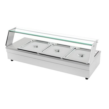 VITRINA PROCHEF CALOR BAÑO MARIA SOBREMESA 3 X GN 1/2 - 2
