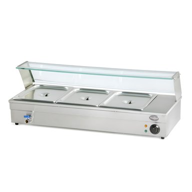 VITRINA PROCHEF CALOR BAÑO MARIA SOBREMESA 3 X GN 1/2 - 9