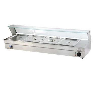 VITRINA PROCHEF CALOR BAÑO MARIA SOBREMESA 4 X GN 1/2 - 1