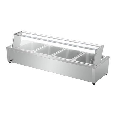 VITRINA PROCHEF CALOR BAÑO MARIA SOBREMESA 4 X GN 1/2 - 2