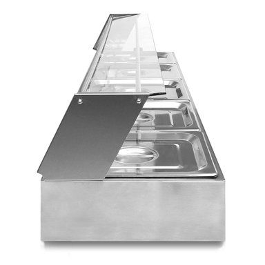 VITRINA PROCHEF CALOR BAÑO MARIA SOBREMESA 6 X GN 1/2 37L - 3