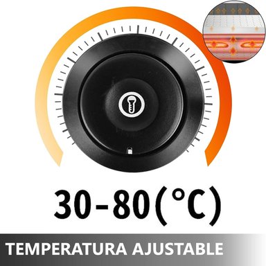 VITRINA PROCHEF ET-LD-1P ACERO INOXIDABLE 35 CM CALOR SOBREMESA - 8