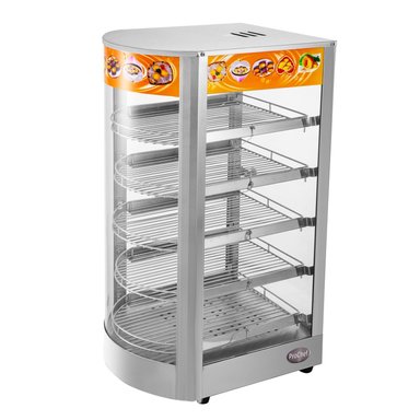 VITRINA DE CALOR 35 CM. ACERO INOX. 30 A 80°C ET-LD-1P-W - 1