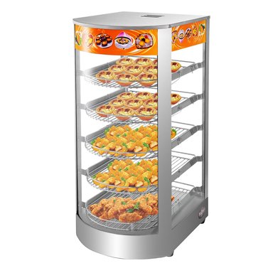 VITRINA DE CALOR 35 CM. ACERO INOX. 30 A 80°C ET-LD-1P-W - 2