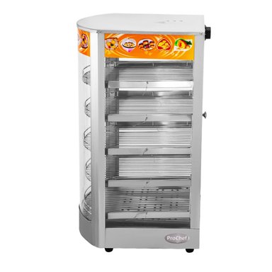 VITRINA DE CALOR 35 CM. ACERO INOX. 30 A 80°C ET-LD-1P-W - 9