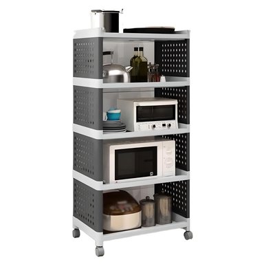 CARRO PROCHEF ESTANTE ORGANIZADOR PLASTICO 5 BANDEJAS REMOVIBLES - 9