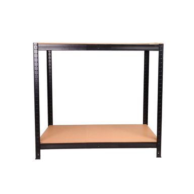 MESON DE TRABAJO ACERO Y MDF 90X60X90 CM. - 9