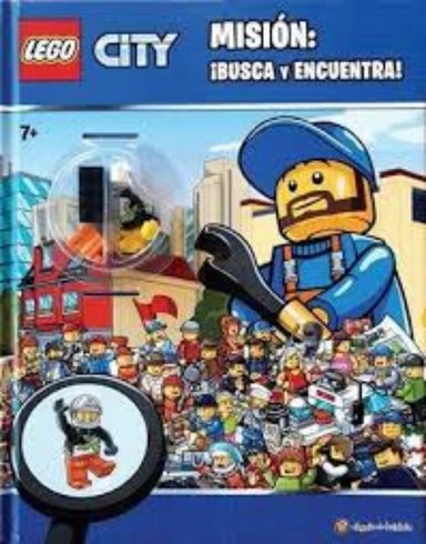 LIBRO LEGO CITY - MISION BUSCA Y ENCUENTRA -474- - EDITORIAL GUADAL SA - 1
