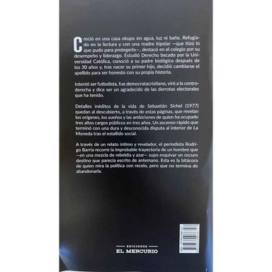 LIBRO SEBASTIÁN SICHEL. SIN PRIVILEGIOS 727 RODRIGO BARRIA REYES - 2