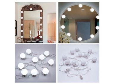 SET LUCES ESPEJO 10 BOMBILLAS - 2
