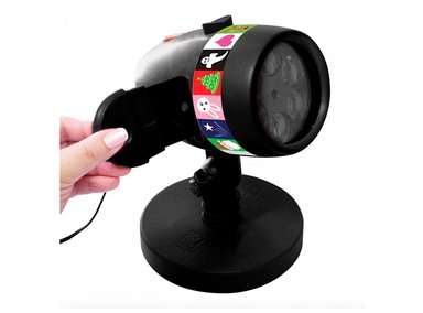 PROYECTOR IMÁGENES DEWINNER PRO-12P LED NAVIDEÑO 12 PLACAS - 1