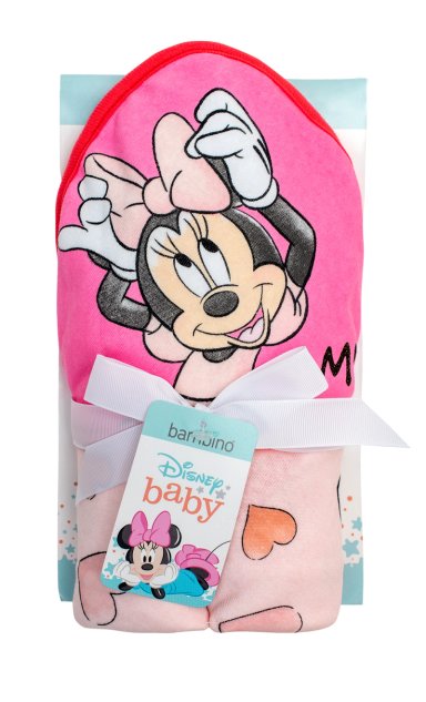 TOALLA CON CAPUCHA BAMBINO ALGODÓN BAÑO Y PISCINA - 1