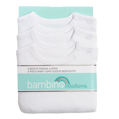 3 PACK BODY BLANCO UNISEX - 1