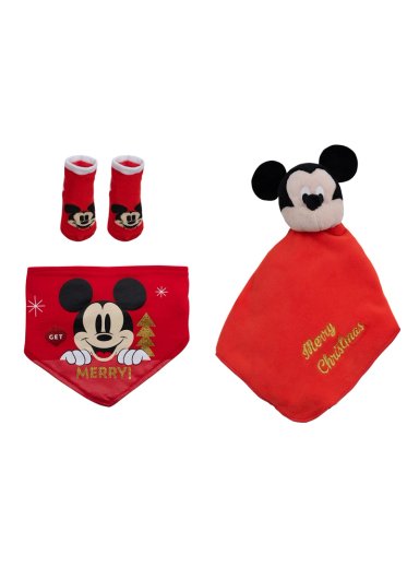 SET 4 PIEZAS NAVIDAD GRIS MICKEY NIÑO 18-24 MESES - 3