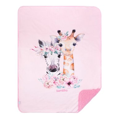 FRAZADA DE SHERPA ROSADO BAILARINAS NIÑA - 6