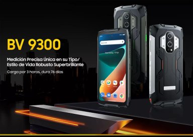 CELULAR BLACKVIEW BV9300 256 GB 12 GB RAM 50 MP 6.7 " RESISTENTE GOLPE AGUA BATERÍA 15000MAH 2SIM - 2