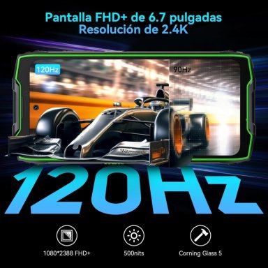 CELULAR BLACKVIEW BV9300 PRO 256 GB 12 GB RAM 50 MP 6.7 " ROBUSTO ALTO RENDIMIENTO - 7