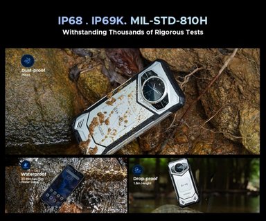 DOOGEE S200 - SMARTPHONE ULTRARRESISTENTE, 100 MP, 12GB+256GB, 10.100MAH - 6