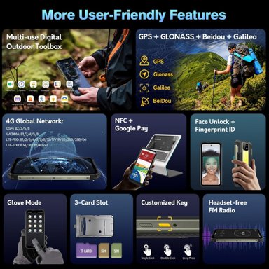 ULEFONE ARMOR 24 – ULTRA RESISTENTE CON BATERÍA DE 22.000MAH Y CÁMARA NOCTURNA DE 64MP - 9