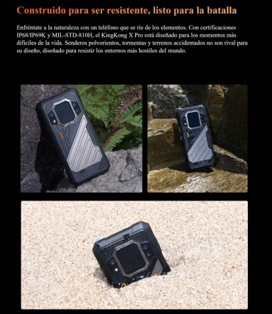 CUBOT KINGKONG X PRO: RAM 24GB, RESISTENTE 5G CAMARA 100 MP - 5