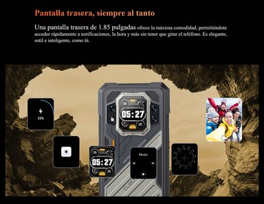 CUBOT KINGKONG X PRO: RAM 24GB, RESISTENTE 5G CAMARA 100 MP - 8