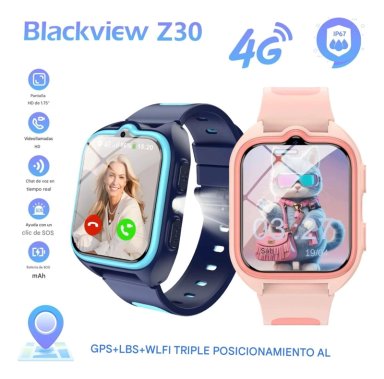 SMARTWATCH NIÑOS BLACKVIEW Z30 - 4G GPS VIDEOLLAMADA SOS / COLOR ROSA - 2