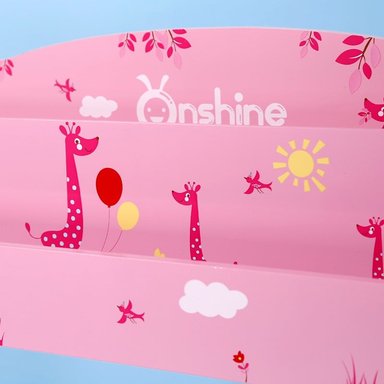 ORGANIZADOR DE JUGUETES ROSADO 9 CAJAS CON REVISTERO ONSHINE - 3